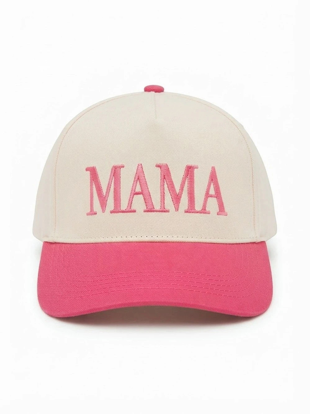 Zenana MAMA Pink & Cream Trucker Hat